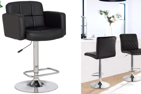 Leather Swivel Bar Stools