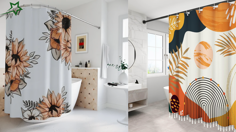 Boho Shower Curtain