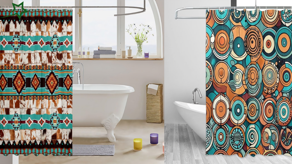 Boho Shower Curtain