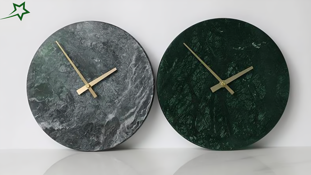 Marble Nakashi Wall Clock