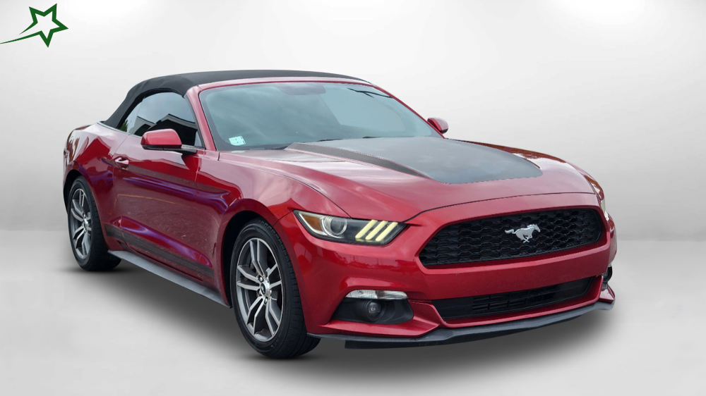 2015 Mustang Convertible Cherry Red 700 HP