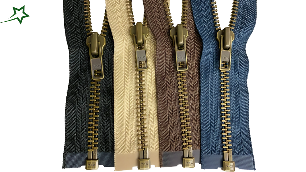 Crown Zipper Antique Zippers CMC