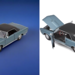 Maisto 1965 Teal GTO 1 18 Scale Diecast Car