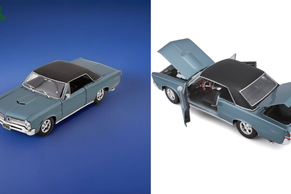 Maisto 1965 Teal GTO 1 18 Scale Diecast Car