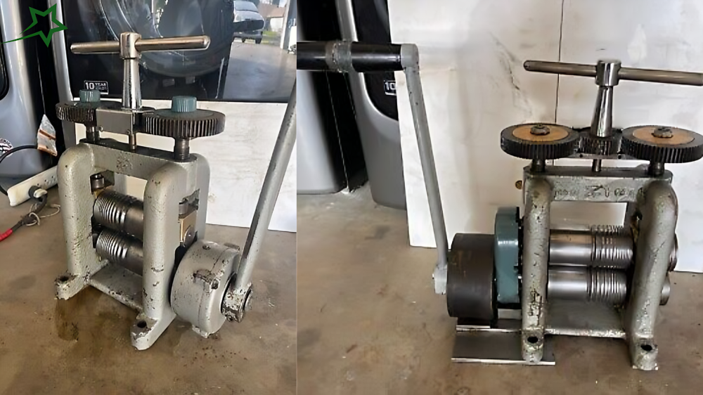 Filli Cavallin Manual Rolling Mill Used Crank Handle