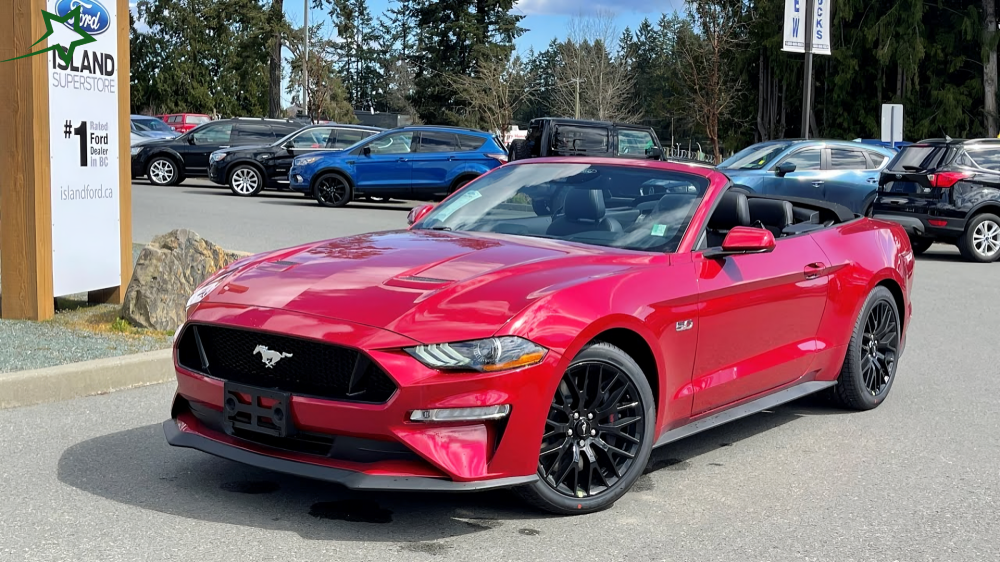 2015 Mustang Convertible Cherry Red 700 HP