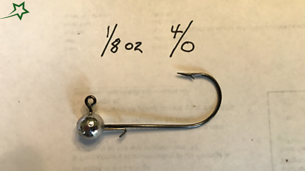 3/8oz Round Head Jigs No Collar 32833 Hooks