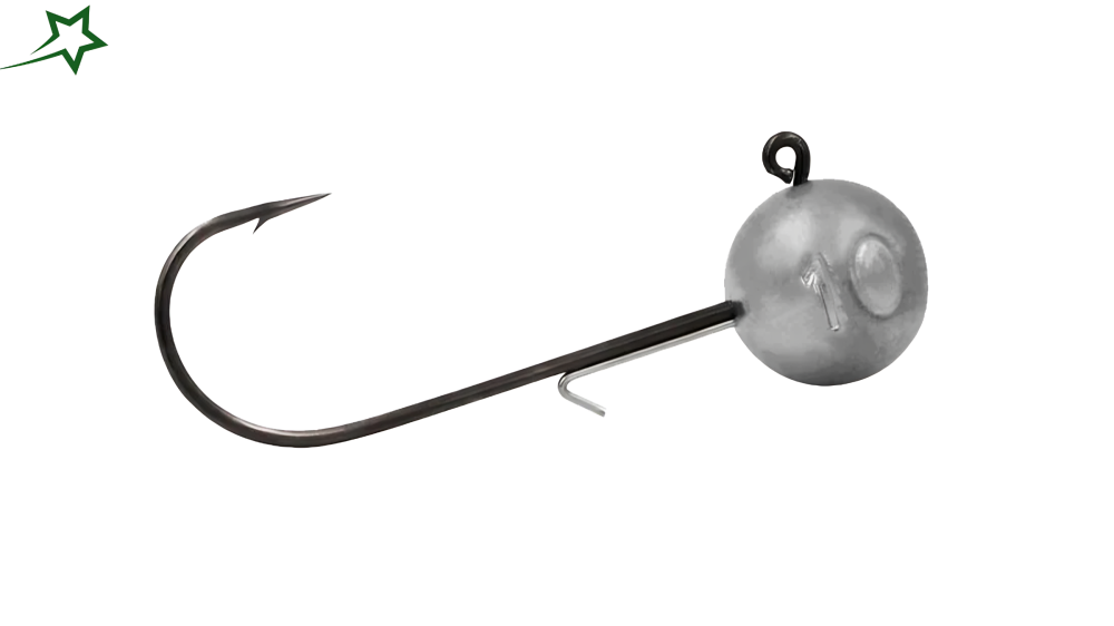 3/8oz Round Head Jigs No Collar 32833 Hooks