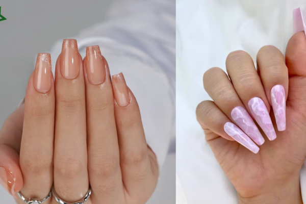 Coffin Shaped Nails